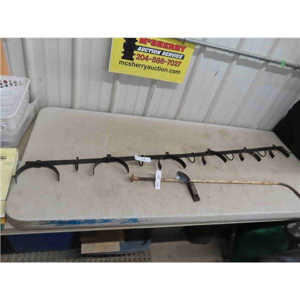 Saddle Blanket , Drying Rod, Harness, Tack Rack 