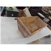 Image 3 : Antique Primitives: Old Wood Tub, Crock, Wood