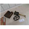 Image 1 : Antique Hearth Windup Motor Spit Roaster with 