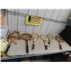 Image 1 : 6 Vintage Tennis Rackets (Some with Cases) 