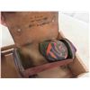 Image 3 : Vintage Lawn Bowling Ball with Leather Strap 
