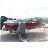 Image 9 : Lund 16ft Aluminum Boat with Mercury 45HP Outboard