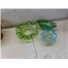Image 4 : Vintage Colored Glass Servingware & More 