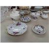 Image 2 : Crystal Glassware, China Teapot, Creamers, Sugar 