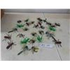 Image 1 : Box Full of Rubber Bugs : Spiders, Ants, Dragon 