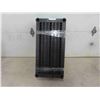Image 1 : Black Shelf Unit with 5 Shelves & 4 Poles,  