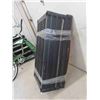 Image 2 : Black Shelf Unit with 5 Shelves & 4 Poles,  