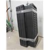 Image 3 : 2 Black Shelf Units with 3 Shelves 13'' x 35''  & 