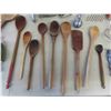 Image 3 : Vintage Kitchen Utensils , Wooden Spoons, Ladels,