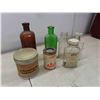 Image 2 : Vintage Collection of Bottles & Tins, Apothacary, 