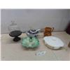 Image 1 : Fireking Casserole Dish with Lid, Teapot, Stafford