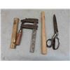 Image 3 : Vintage Carpenters Tool Box Including Clamps,
