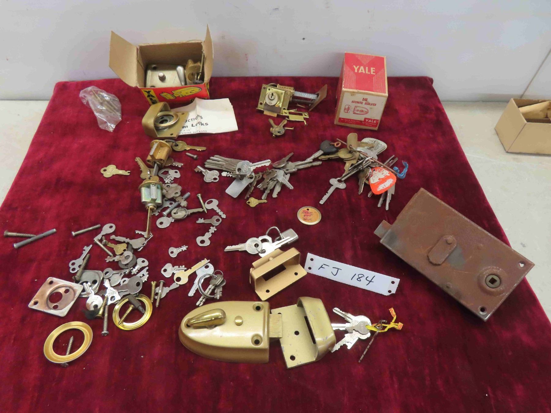 Vintage Yale Lock Sets with 87