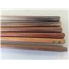Image 3 : 6 Vintage Billiard Snooker Cue Sticks