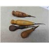 Image 2 : 9 Vintage Leathercraft Tools 
