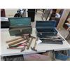 Image 1 : 2 Metal Tool Boxes, Hammers, Files, Punches & 