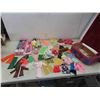 Image 1 : (3) Dolls 11'' Tall , Case, Clothing & Accessories 