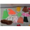 Image 3 : (3) Dolls 11'' Tall , Case, Clothing & Accessories 