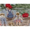Image 4 : Needlepoint Framed Picture 21'' x 17'' 