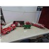 Image 1 : Tonka Firetruck, Ertl Farm Trailer, 2 More Fire