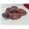 Image 2 : Leather Cowboy Boots Size 9 