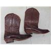 Image 3 : Leather Cowboy Boots Size 9 