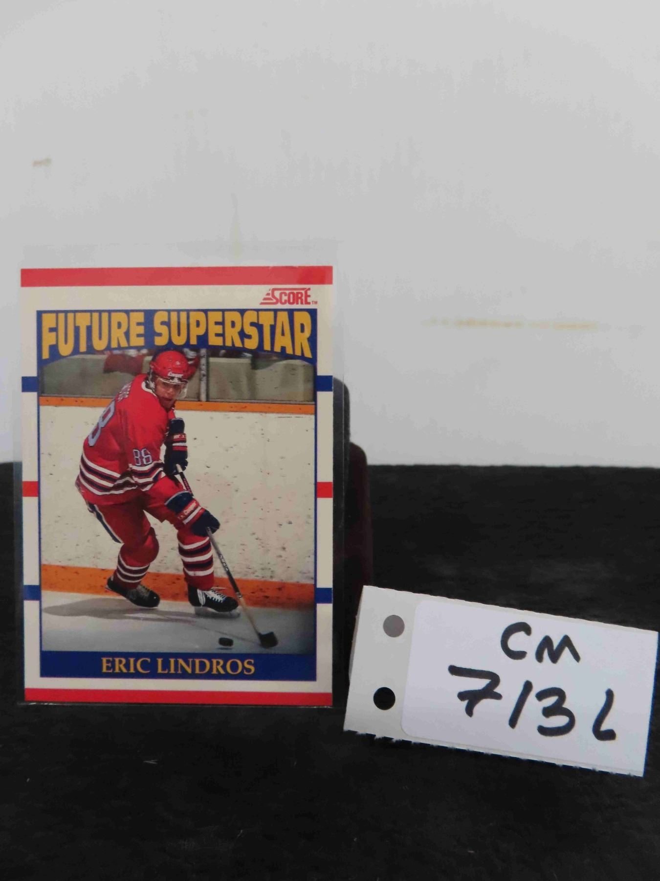 Eric Lindos Rookie Eric Lindros Rookie Card