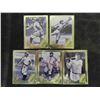 Image 2 : Baseball Hall of Fame 5 Metal Cards 