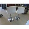 Image 5 : 2 Modern Swivel Leather/Leather Style Bar