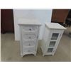 Image 1 : 2 Stands/Cabinets, Both with Marble Top (1)