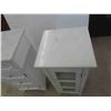 Image 8 : 2 Stands/Cabinets, Both with Marble Top (1)