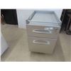 Image 1 : Rolling 2 Drawer Cabinet 24'' x 22'' x 15''