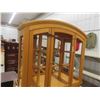 Image 2 : China Cabinet 2pcs (Glass in Box) 83'' x 54'' x 16''
