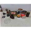Image 1 : Vintage Tins: Honey, Coffee, Baking Powder, 