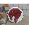 Image 1 : Painted Art of Bear on Saw Mandrel Blade 32'' 