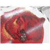 Image 2 : Painted Art of Bear on Saw Mandrel Blade 32'' 