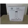 Image 1 : Luna 8 Light Glass Pendant Light Fixture - New or 