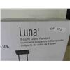 Image 2 : Luna 8 Light Glass Pendant Light Fixture - New or 