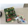Image 1 : Fishing Tackle Box with Hooks, Lures & More