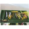 Image 2 : Fishing Tackle Box with Hooks, Lures & More