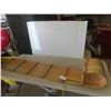 Image 1 : Torpedo 72'' Wood Tobaggan , Back Is Loose 