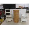 Image 1 : Wicker 3 Tier Stand, Wicker 2 Tier Stand, Wicker