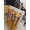 Image 3 : 2 Folding TV Tables with A Stand of Some Sort