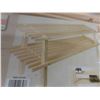 Image 3 : New (Unassembled) (2) 2 Tier Wood Shoe Racks 