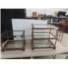 Image 1 : 2 Stands (1) 23'' x 26'' x 30'' with 3 Tiers , (1) 16'' x 22'' x 
