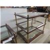 Image 4 : 2 Stands (1) 23'' x 26'' x 30'' with 3 Tiers , (1) 16'' x 22'' x 