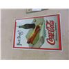 Image 2 : 2 Metal Coke Signs (Modern) 12'' x 17'' &
