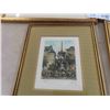 Image 8 : 4 Framed Prints (2) 9'' x 11'' , (2) 12'' x 15'' 