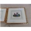 Image 2 : 2 Framed Needle Point Pictures 13'' x 15'' 