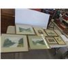 Image 1 : 7 Framed Pictures, Biggest 17'' x 20'' 